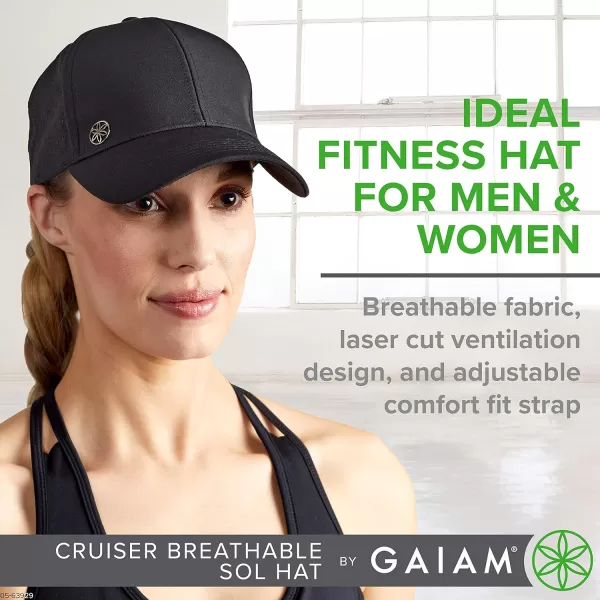 Gaiam Women's Hat-Cruiser Breathable Sol