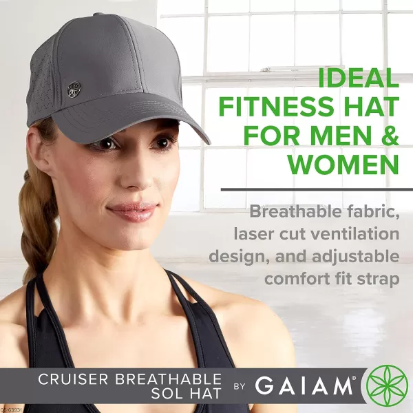 Gaiam Women's Hat-Cruiser Breathable Sol