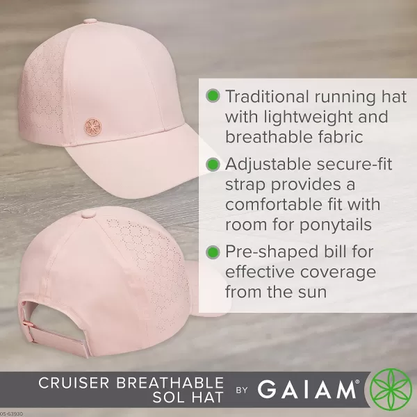 Gaiam Women's Hat-Cruiser Breathable Sol