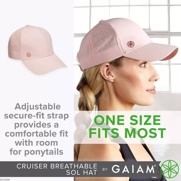 Gaiam Women's Hat-Cruiser Breathable Sol