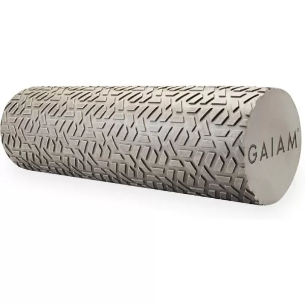 Gaiam Restore Foam Roller for Muscle Massage - Deep Tissue Muscle Massager for Sore Muscles &amp; Stimulation - Total Body Pain Relief, Back, Neck, Foot, Calf, Leg, Arm )