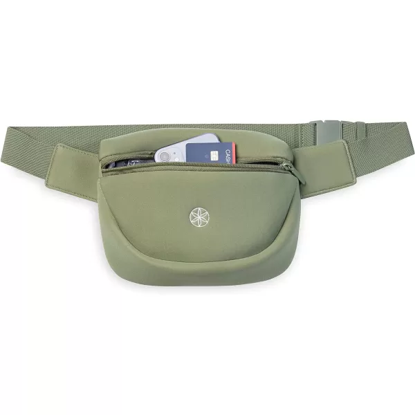 Gaiam Altitude Waist Pack - Storage Belt Bag for Women And Men - Adjustable Belt With Lightweight Pouch For Storing Essentials