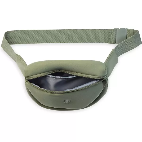 Gaiam Altitude Waist Pack - Storage Belt Bag for Women And Men - Adjustable Belt With Lightweight Pouch For Storing Essentials