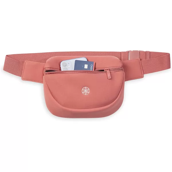 Gaiam Altitude Waist Pack - Storage Belt Bag for Women And Men - Adjustable Belt With Lightweight Pouch For Storing Essentials