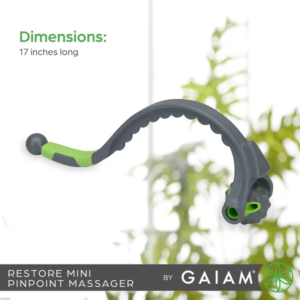 Gaiam Restore Mini Pinpoint Muscle Massage Stick Roller