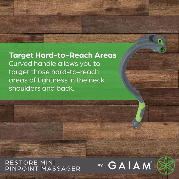 Gaiam Restore Mini Pinpoint Muscle Massage Stick Roller