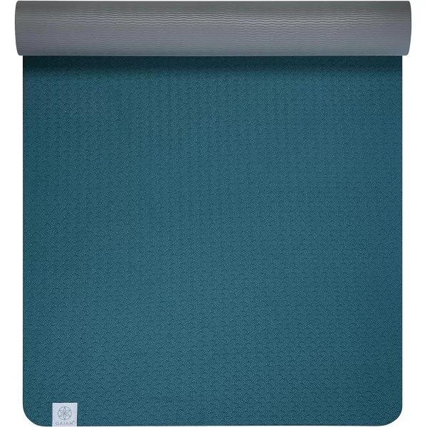 Gaiam Yoga Mat Performance TPE Exercise &amp; Fitness Mat for All Types of Yoga, Pilates &amp; Floor Exercises