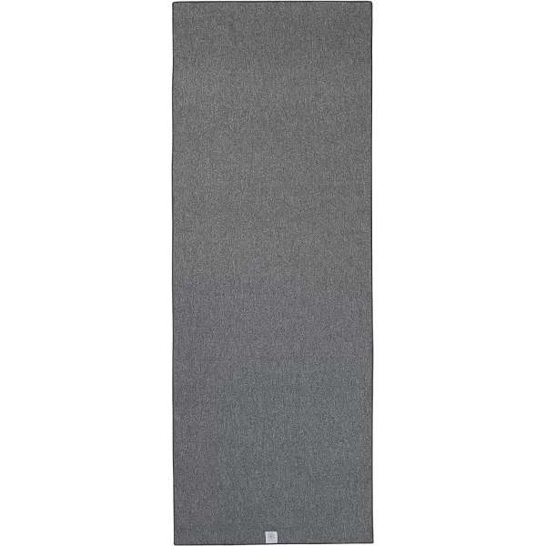 Gaiam Yoga Towel - Mat Sized Active Dry Non Slip Moisture Wicking Sweat Absorbent Microfiber Hot Yoga Towel for Women &amp; Men | Stay-Put Corner Pockets 