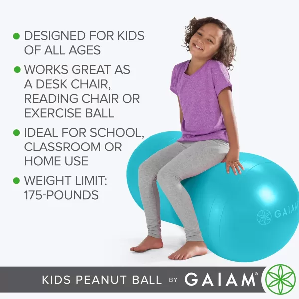 Peanut Bounce Desk Chair -Exercise Yoga Balance Sitting Ball - Sensory Toys- Flexible Seating, Wiggle Seat for Boys and Girls