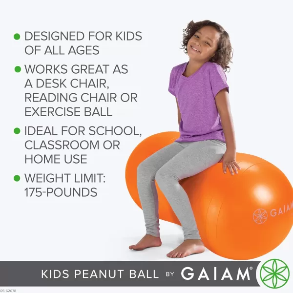 Peanut Bounce Desk Chair -Exercise Yoga Balance Sitting Ball - Sensory Toys- Flexible Seating, Wiggle Seat for Boys and Girls