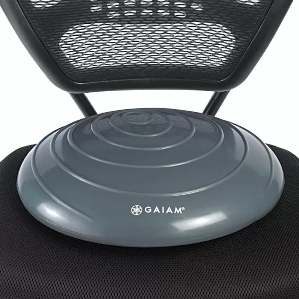 Gaiam Balance Disc Wobble Cushion Stability Core Trainer for Home or Office Desk Chair &amp; Kids Alternative Classroom Sensory Wiggle Seat