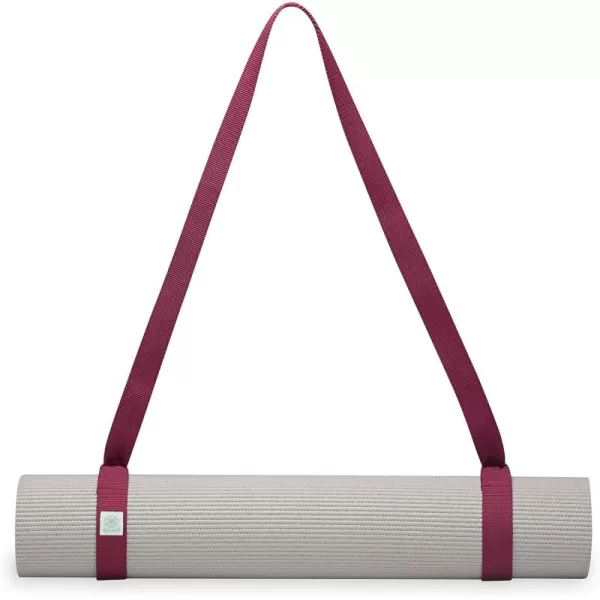 Gaiam Easy-Cinch Yoga Mat Sling - Durable Carrying Strap for Yoga Mat with Metal D-Rings for Secure Fit 