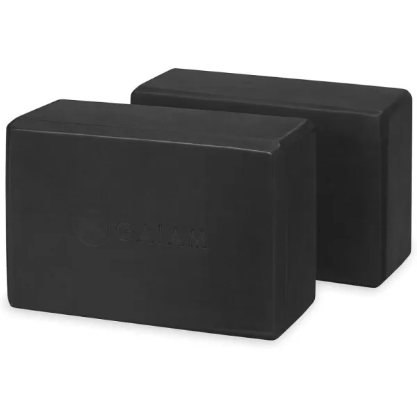 Gaiam Essentials Yoga Block  – Supportive, Soft Non-Slip Foam Surface For Yoga, Pilates, Meditation