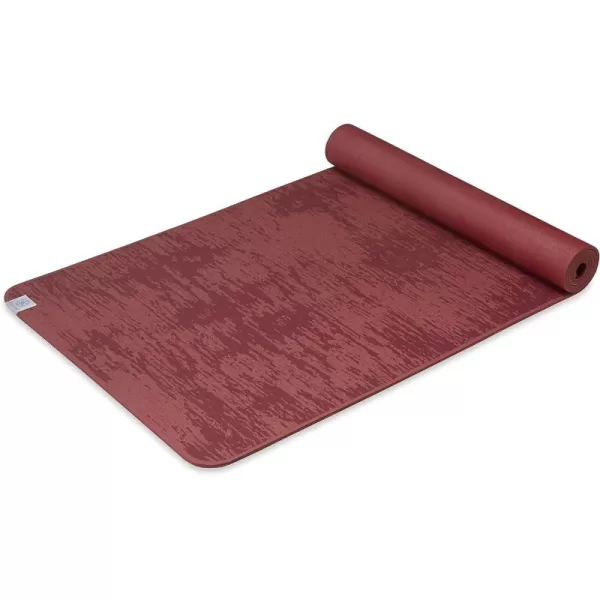 Gaiam Yoga Mat - 6mm Insta-Grip Extra Thick &amp; Dense Textured Non Slip Exercise Mat for All Types of Yoga &amp; Floor Workouts, 68" L x 24" W x 6mm Thick