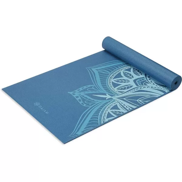 Gaiam Yoga Mat - Premium 6mm Print Extra Thick Non Slip Exercise &amp; Fitness Mat for All Types of Yoga, Pilates &amp; Floor Workouts 