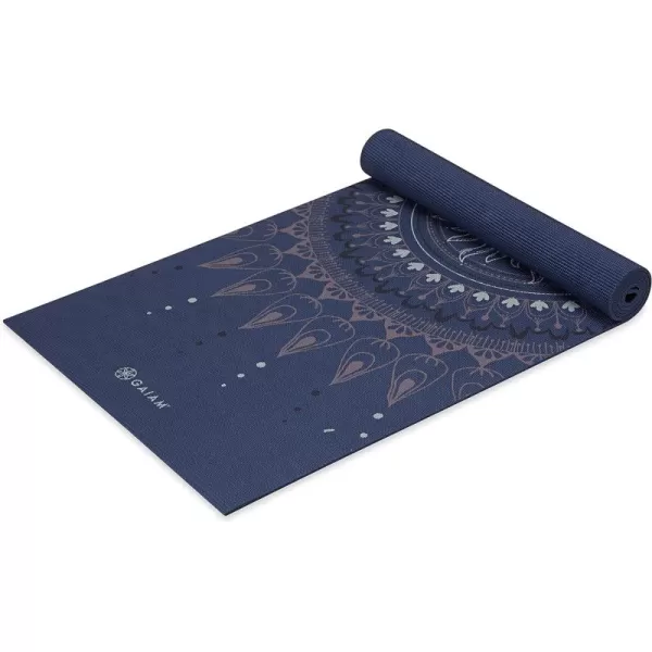 Gaiam Yoga Mat - Premium 6mm Print Extra Thick Non Slip Exercise &amp; Fitness Mat for All Types of Yoga, Pilates &amp; Floor Workouts 