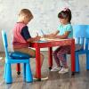 imageGaiam Kids Balance Cushion Inflatable Wobble Disk Active Sitting Chair Seat Cushion with Inflation NeedleBlue