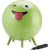 imageGaiam Kids StayNPlay Childrens Balance Ball Flexible School Chair Active Classroom Desk Alternative Seating BuiltIn StayPut Soft Stability Legs Includes Air Pump 45cm Green Crazy Silly