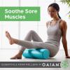 imageGaiam Essentials Foam Roller High Density Firm Deep Tissue Muscle Massager for Back Pain ampamp Sore Muscles18 Inch  Teal