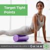 imageGaiam Essentials Foam Roller High Density Firm Deep Tissue Muscle Massager for Back Pain ampamp Sore Muscles36inch  Black