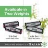 imageGaiam Hand Weights for Women ampamp Men Soft Dumbbell Walking Hand Weight Sets with Hand StrapPurple