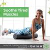imageGaiam Restore Foam Roller for Muscle Massage  Textured Muscle Massager for Stimulation Total Body Pain Relief for Back Neck Foot Calf Leg Arm  Deep Tissue Massager for Sore Muscles 18 Inches