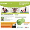 imageGaiam Restore Strong Core ampamp Back Care Massage Kit Green Small