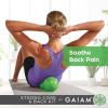 imageGaiam Restore Strong Core ampamp Back Care Massage Kit Green Small