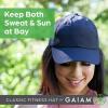 imageGaiam Womens Classic Fitness Hat Baseball CapLeopard Print Rose
