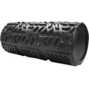 imageGaiam Restore Massage Roller  Deep Tissue Performance Muscle Roller  Multi Textured Massager High Density Hard Inner Core 13quot L x 5quot Diameter