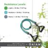 imageGaiam 3in1 Resistance Band Kit with ComfortGrip Handles and Interchangeable Strength Bands for High Intensity Training1 EA