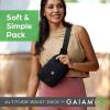 imageGaiam Altitude Waist Pack  Storage Belt Bag for Women And Men  Adjustable Belt With Lightweight Pouch For Storing EssentialsMorning Dew