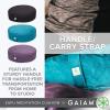 imageGaiam Ergonomic BuckwheatBlack  Zafu