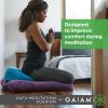 imageGaiam Ergonomic BuckwheatPurple  Zafu