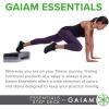 imageGaiam Essentials Exercise Step Platform Aerobic Stepper Bench Fitness Equipment Workout Deck with Adjustable Riser Height ampamp Non Slip Textured Surface Black