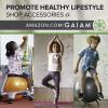 imageGaiam Kids Yoga Mat Exercise Mat Yoga for Kids with Fun Prints  Playtime for Babies Active ampamp Calm Toddlers and Young Children 60quot L x 24quot W x 3mm ThickSeahorse