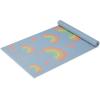 imageGaiam Kids Yoga Mat Exercise Mat Yoga for Kids with Fun Prints  Playtime for Babies Active ampamp Calm Toddlers and Young Children 60quot L x 24quot W x 3mm ThickRainbow Stars
