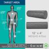 imageGaiam Restore Compact Textured Foam Roller for Muscle Repair and Exercise  12L X 4quot Diameter Massager Roller  Ideal for Improved Circulation and Easing Muscle Tension
