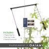 imageGaiam Restore Pilates Bar Reformer Kit  Home Fitness Equipment for Total Body Workout  Includes Bar Two 30Inch Resistance Band Cords with Attached Foot Strap Loops  Exercise Guide Included