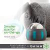 imageGaiam Restore Rolling Massager Cold Therapy Ergonomic 360 EasyGlide Muscle Roller for Full Body Relief TravelFriendly Design Massage Tool to Help with Sore Muscles and PostWorkout Recovery1 EA