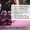 imageGaiam Womens ToelessIndigoBlack 2pack