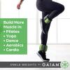 imageGaiam Wrist and Ankle Weights Wearable Bracelet to Strengthen5Pound Set 25lbs Each