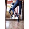 imageGaiam Yoga Socks  Premium Studio Non Slip Sticky Grip Accessories for Women ampamp MenBlackGrey Laceup