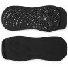 imageGaiam Yoga Socks Non Slip Fitness Sock Grips for Women ampamp Men Ideal for Home Use ampamp All Types of Yoga Barre DanceBlackBlack 2pack