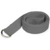 imageGaiam Yoga Strap Premium Athletic Stretch Band with Adjustable Metal DRing Buckle Loop  Exercise ampamp Fitness Stretching for Yoga Pilates Physical Therapy Dance Gym WorkoutsGranite Storm