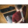 imageGaiam Yoga Strap Premium Athletic Stretch Band with Adjustable Metal DRing Buckle Loop  Exercise ampamp Fitness Stretching for Yoga Pilates Physical Therapy Dance Gym WorkoutsGranite Storm