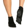 imageGaiam 0552204 Grippy Yoga Socks BlackGrey MediumLarge
