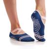 imageGaiam Grippy Studio Yoga Socks for Extra Grip in Standard or Hot YogaIndigo