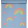 imageGaiam Kids Yoga Mat Exercise Mat Yoga for Kids with Fun Prints  Playtime for Babies Active ampamp Calm Toddlers and Young Children 60quot L x 24quot W x 3mm ThickRainbow Stars