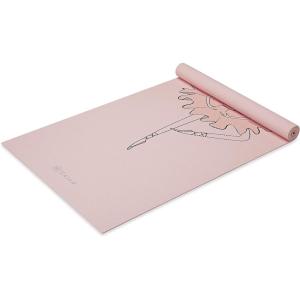imageGaiam Kids Yoga Mat Exercise Mat Yoga for Kids with Fun Prints  Playtime for Babies Active ampamp Calm Toddlers and Young Children 60quot L x 24quot W x 3mm ThickBallerina